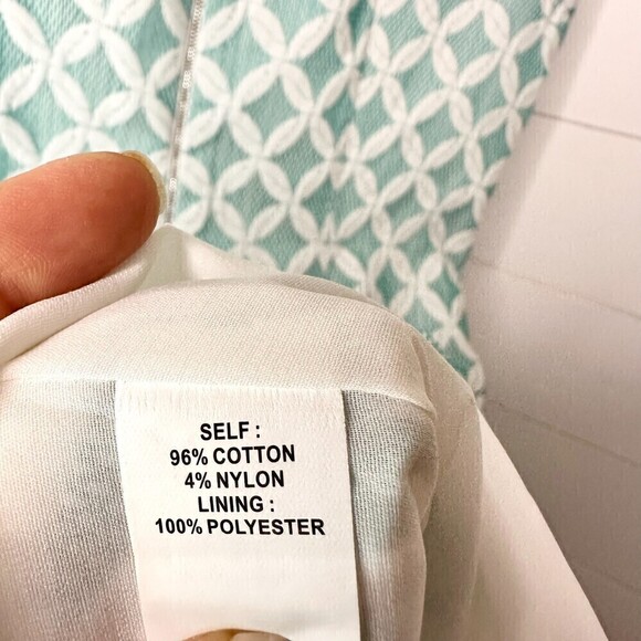 Phoebe Couture Sleeveless Drop Waist Pleat Jacquard Sheath Dress NWT Size 12 - Picture 7 of 7